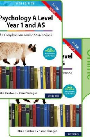 Cover of The Complete Companions for AQA Year 1 and AS Student Book Print and Online Book pack
