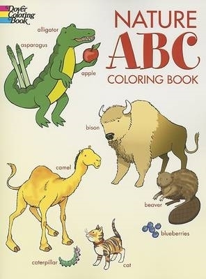 Book cover for Nature ABC Coloring Book