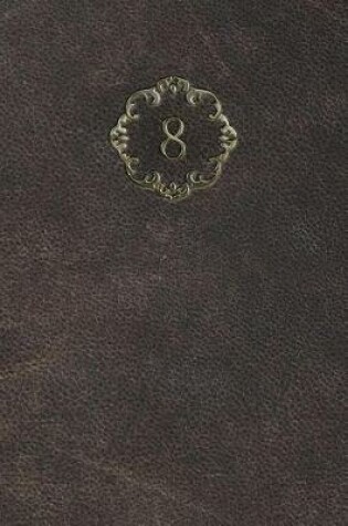 Cover of Monogram "8" Notebook
