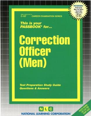 Book cover for Correction Officer (Men)