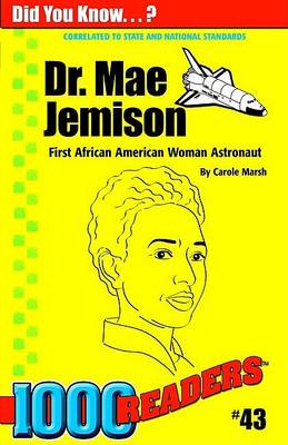 Book cover for Dr. Mae Jemison