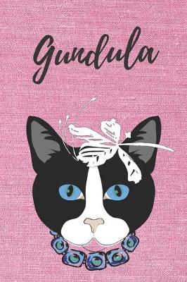 Book cover for personalisiertes Notizbuch Katze / Journal / Malbuch / Tagebuch / Kritzelbuch / DIN A5 / Geschenk Gundula