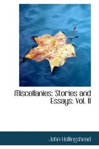 Cover of Miscellanies