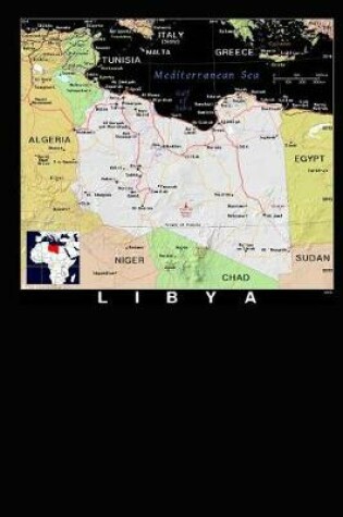 Cover of Modern Day Color Map of Libya in Africa Journal