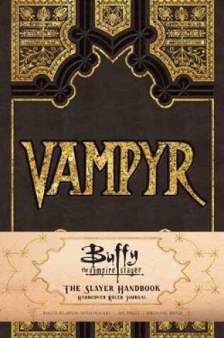 Cover of Buffy the Vampire Slayer Vampyr Hardcover Ruled Journal