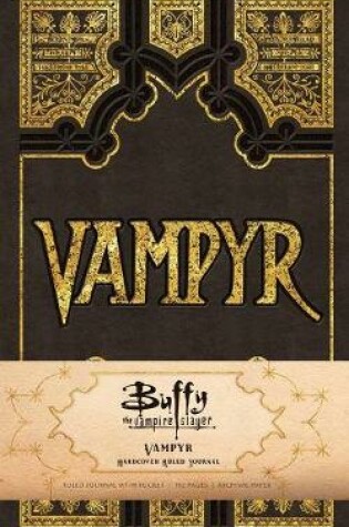 Cover of Buffy the Vampire Slayer Hardcover Ruled Journal