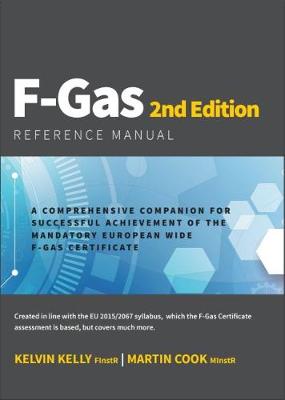 Book cover for F-Gas Reference Manual 2nd Edition