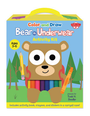 Book cover for Color and Draw Bear in Underwear Activity Kit