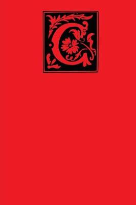 Book cover for Stylized Monogram C Red