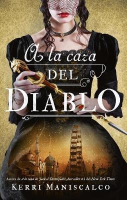 Book cover for a la Caza del Diablo