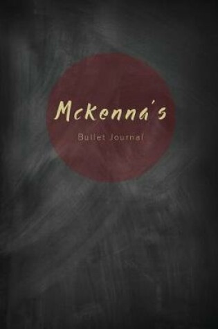 Cover of McKenna's Bullet Journal