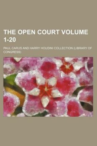 Cover of The Open Court Volume 1-20