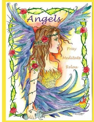 Book cover for Angels Coloring Book