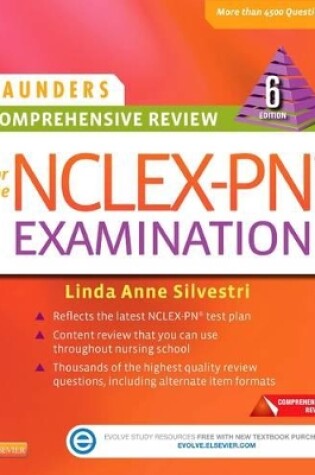 Cover of Saunders Comprehensive Review for the Nclex-Pn(r) Examination - E-Book