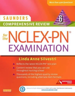 Cover of Saunders Comprehensive Review for the Nclex-Pn(r) Examination - E-Book
