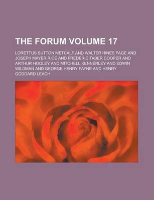 Book cover for The Forum Volume 17