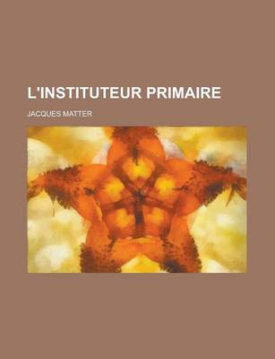 Book cover for L'Instituteur Primaire