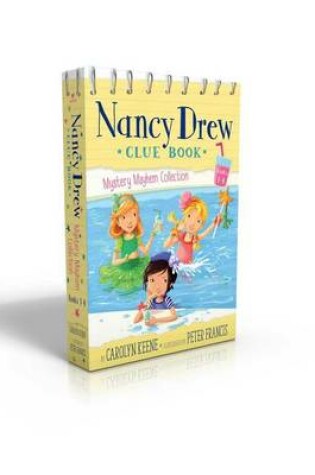 Cover of Nancy Drew Clue Book Mystery Mayhem Collection Books 1-4 (Boxed Set)