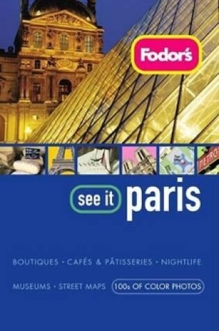 Cover of Fodor's See It Paris, 2nd Edition