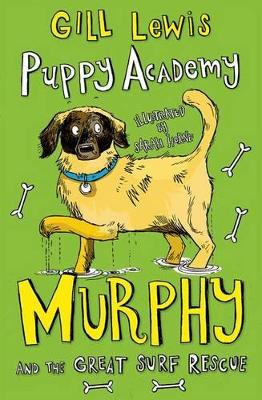 Book cover for Puppy Academy: Murphy and the Great Surf Rescue