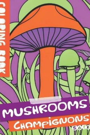 Cover of Easy Flow Coloring Book, Mushrooms