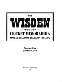 Book cover for The Wisden Book of Cricket Memorabilia