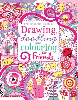 Book cover for Drawing, Doodling & Colouring for Friends