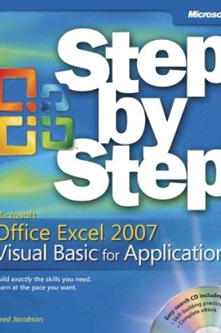 Cover of Microsoft Office Excel 2007 Visual Basic for Applications Step by Step