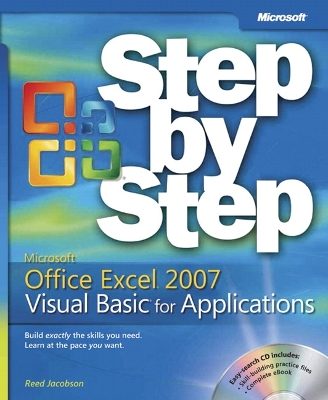 Cover of Microsoft Office Excel 2007 Visual Basic for Applications Step by Step