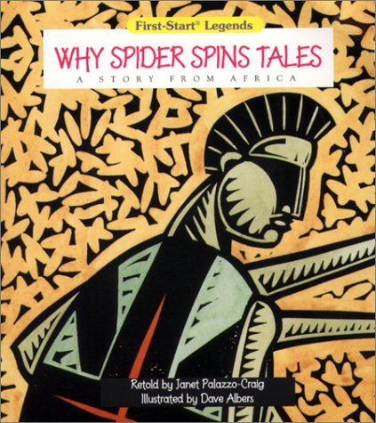 Book cover for Why Spider Spins Tales - Pbk