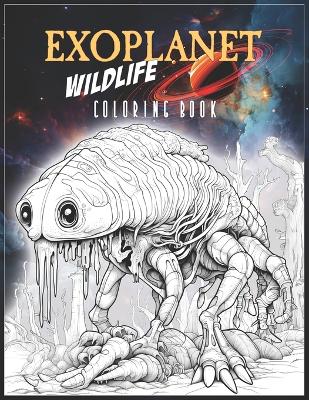 Cover of Exoplanet Wildlife Coloring Book