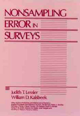 Cover of Nonsampling Error in Surveys