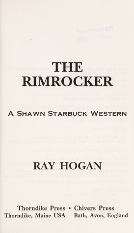 Book cover for The Rimrocker
