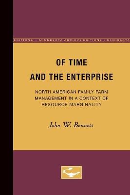 Book cover for Of Time and the Enterprise