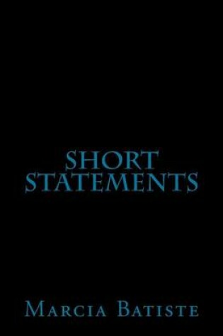 Cover of Short Statements