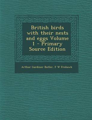 Book cover for British Birds with Their Nests and Eggs Volume 1