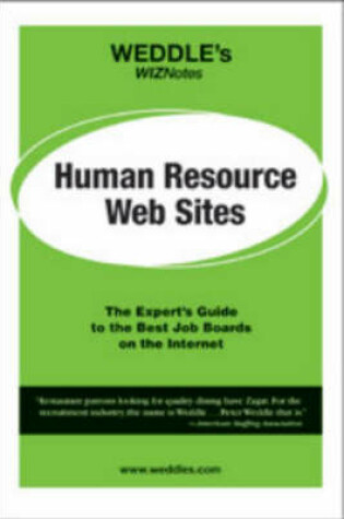 Cover of WEDDLE's WIZNotes: Human Resource Web Sites