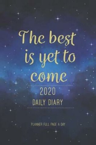 Cover of 2020 Daily Diary Planner Full Page a Day