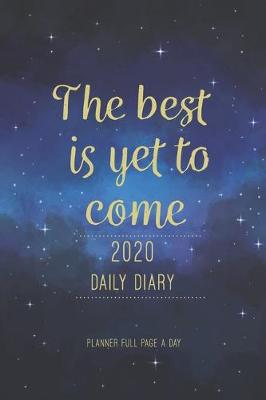 Book cover for 2020 Daily Diary Planner Full Page a Day