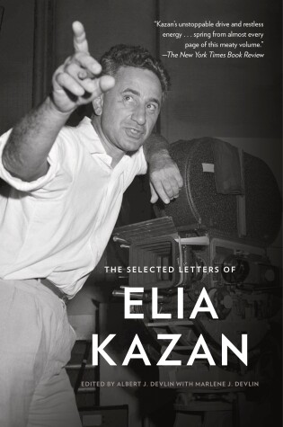 Book cover for The Selected Letters of Elia Kazan