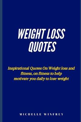 Book cover for weight loss Quotes