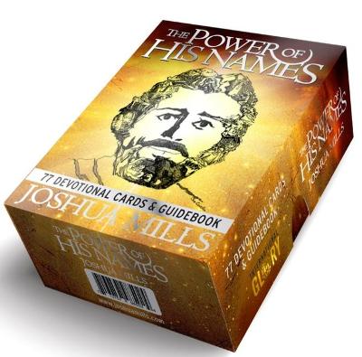 Book cover for Power of His Names - Joshua Mills (Devotional Card Set)