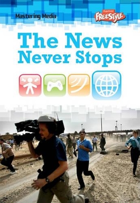 Book cover for The News Never Stops
