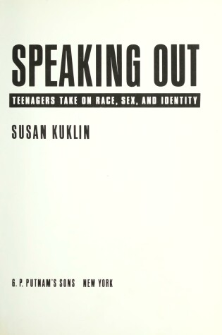 Cover of Speaking Out