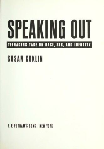 Book cover for Speaking Out