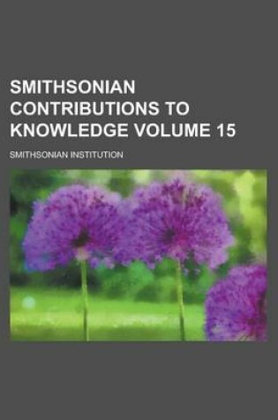 Cover of Smithsonian Contributions to Knowledge (V. 1 1848)