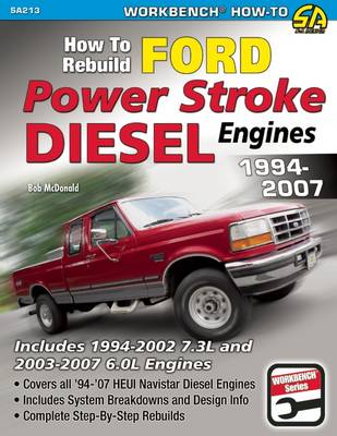 Book cover for How to Rebuild Ford Power Stroke Diesel Engines 1994-2007