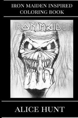 Cover of Iron Maiden Inspired Coloring Book