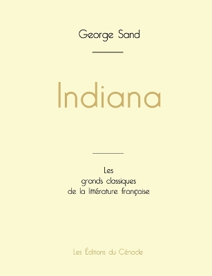 Book cover for Indiana de George Sand (�dition grand format)
