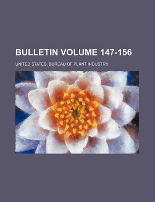 Book cover for Bulletin Volume 147-156